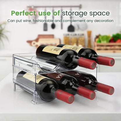 2 Packs Water Bottle Storage Rack